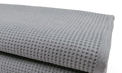 Waffle Bath Towels-28"x55"-Glacier Grey-Pack of 2