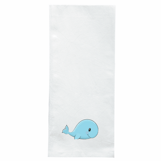 Screen Printed Flour Sack Towels-18"x28"-White