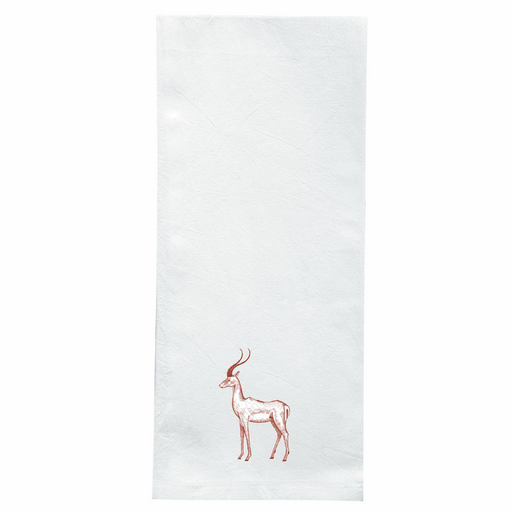 Screen Printed Flour Sack Towels-18"x28"-White