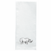 Screen Printed Flour Sack Towels-18"x28"-White
