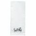 Screen Printed Flour Sack Towels-18"x28"-White