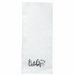 Screen Printed Flour Sack Towels-18"x28"-White