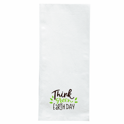 Screen Printed Flour Sack Towels-18"x28"-White