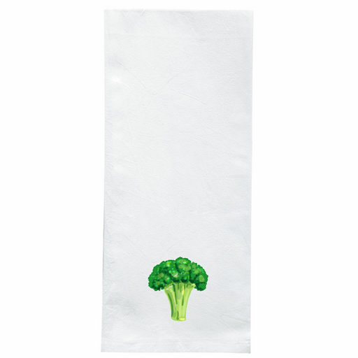 Screen Printed Flour Sack Towels-18"x28"-White
