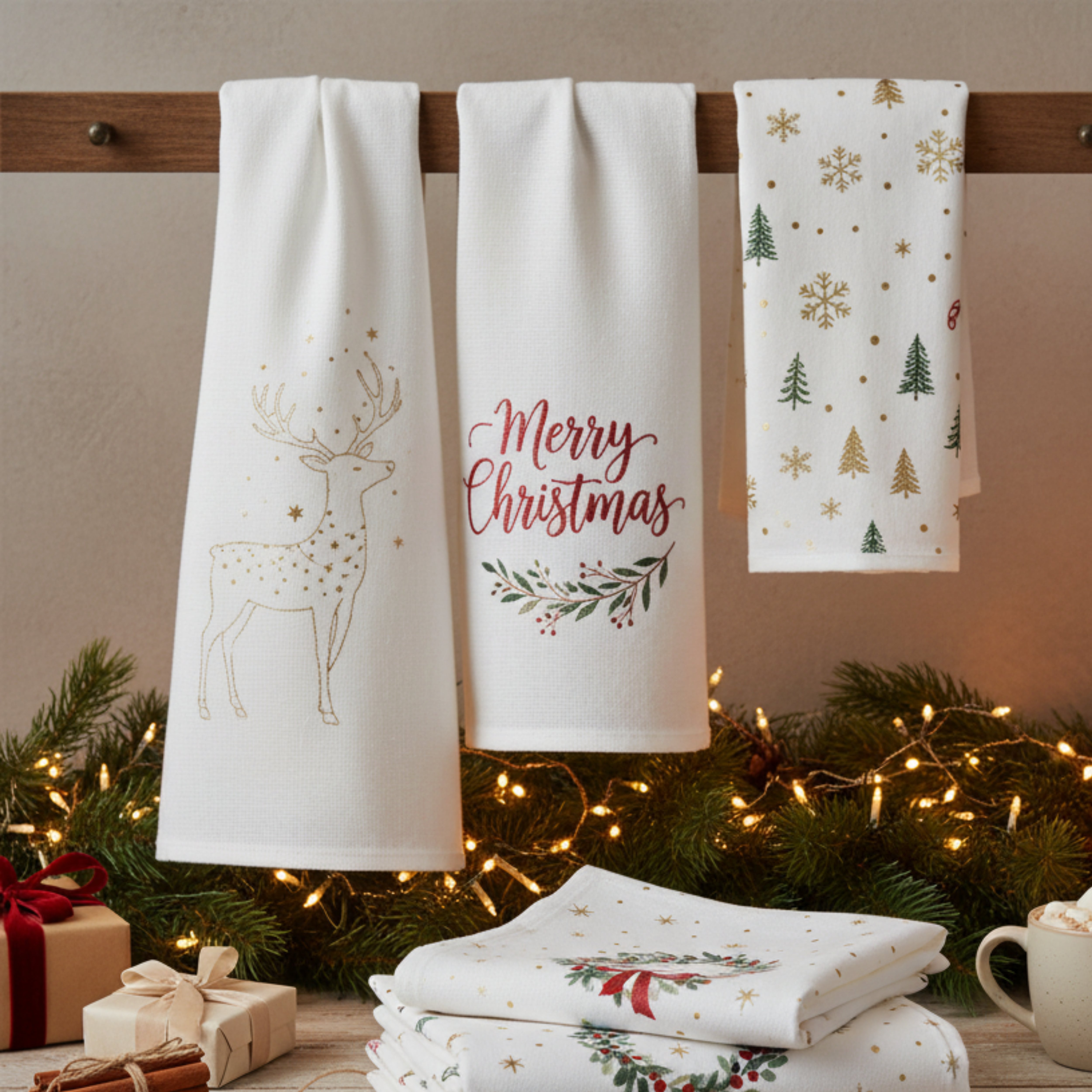 Holiday Towels