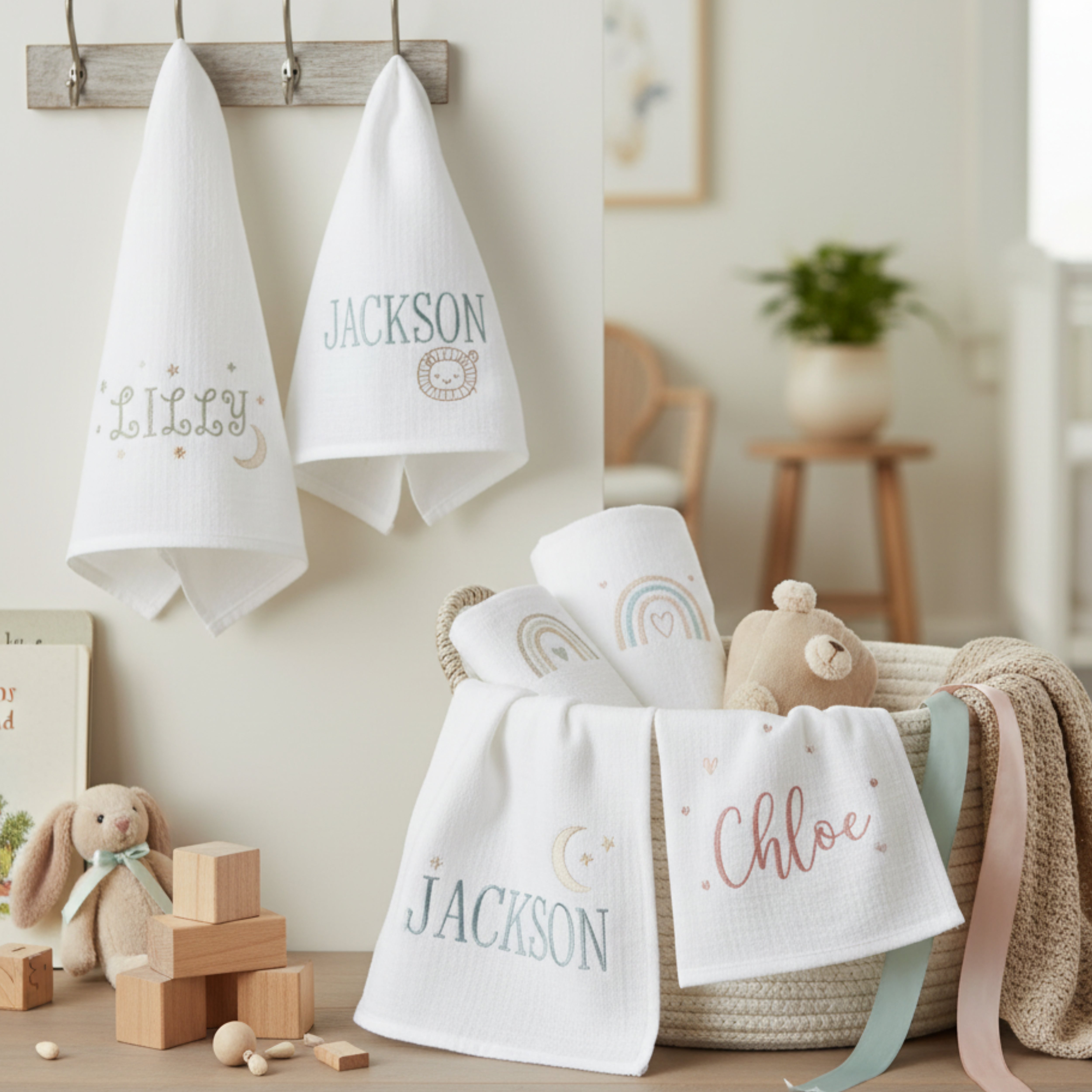Kids Name Towels
