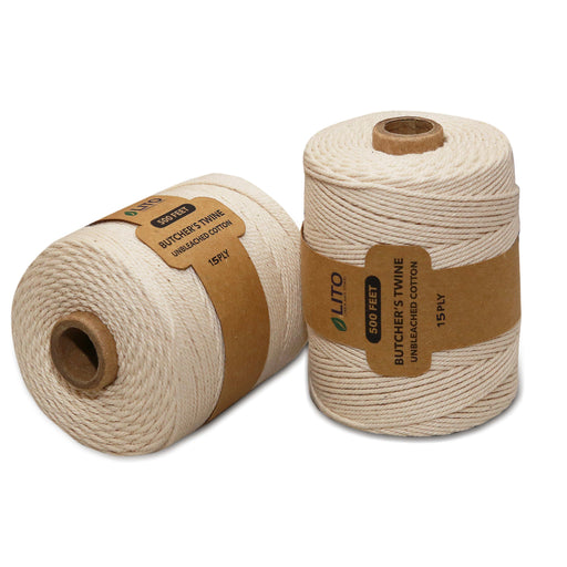 Organic Cotton Kitchen/Butcher's Twine 15 PLY 500 Feet - Wholesale