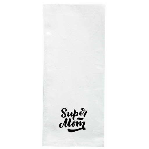 Screen Printed Flour Sack Towels-18"x28"-White