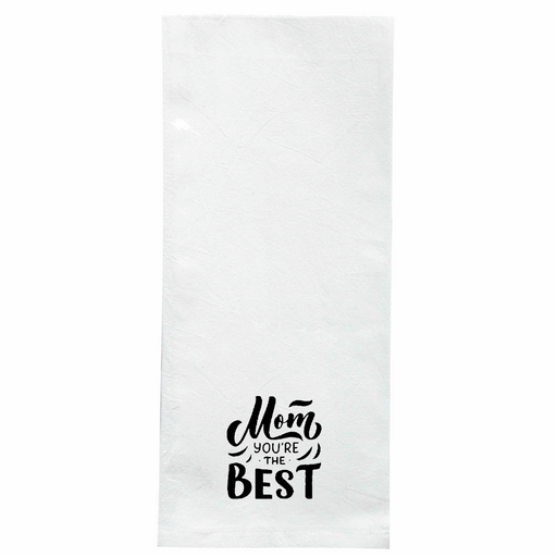 Screen Printed Flour Sack Towels-18"x28"-White