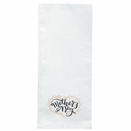 Screen Printed Flour Sack Towels-18"x28"-White