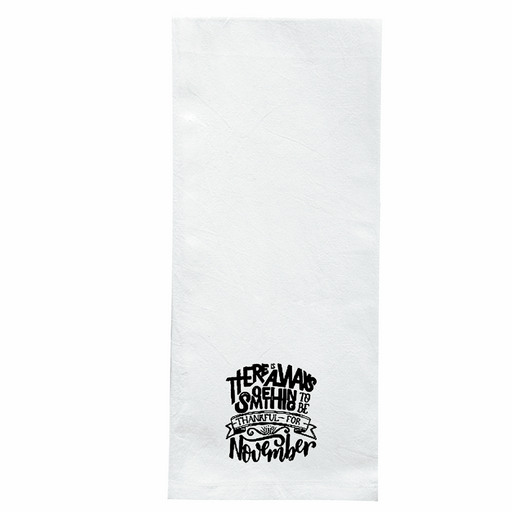 Screen Printed Flour Sack Towels-18"x28"-White