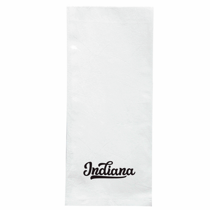 Screen Printed Flour Sack Towels-18"x28"-White