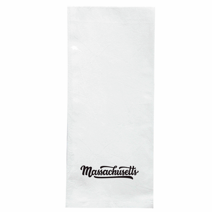 Screen Printed Flour Sack Towels-18"x28"-White