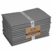 Solid Dyed Dinner Napkins-18"x18"-Grey-Pack of 12