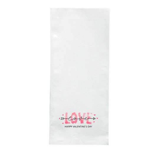 Screen Printed Flour Sack Towels-18"x28"- White