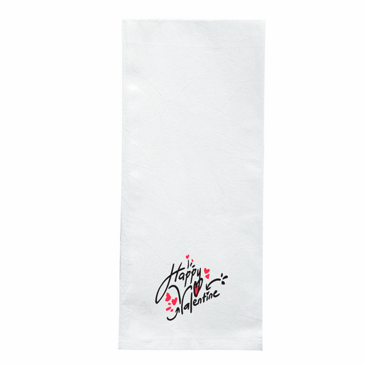 Screen Printed Flour Sack Towels-18"x28"- White