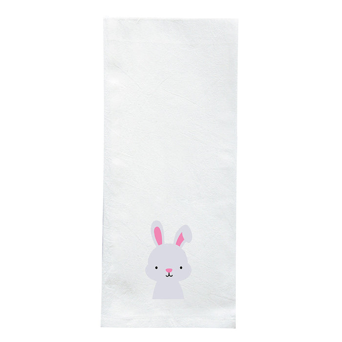 Screen Printed Flour Sack Towels-18"x28"-White