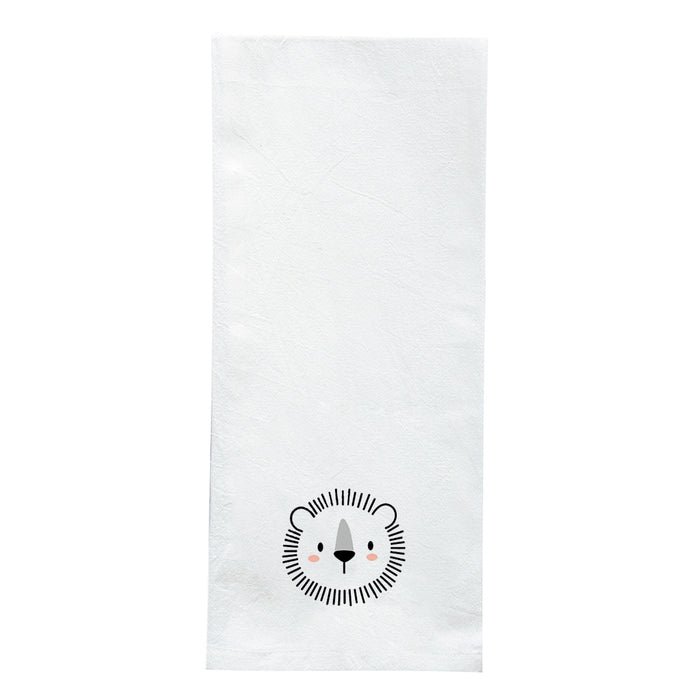 Screen Printed Flour Sack Towels-18"x28"-White