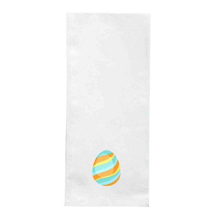 Screen Printed Flour Sack Towels-18"x28"-White