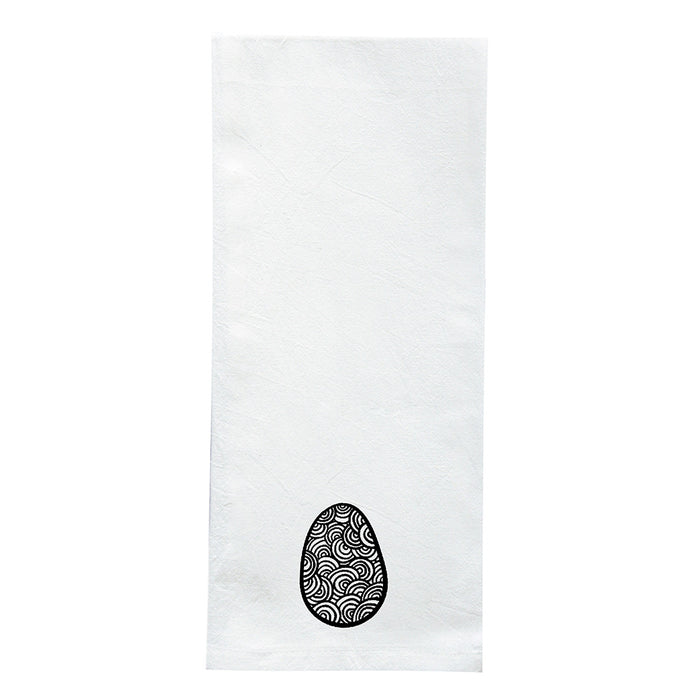 Screen Printed Flour Sack Towels-18"x28"-White